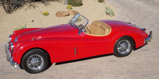 1956 Jaguar XK 140 OTS